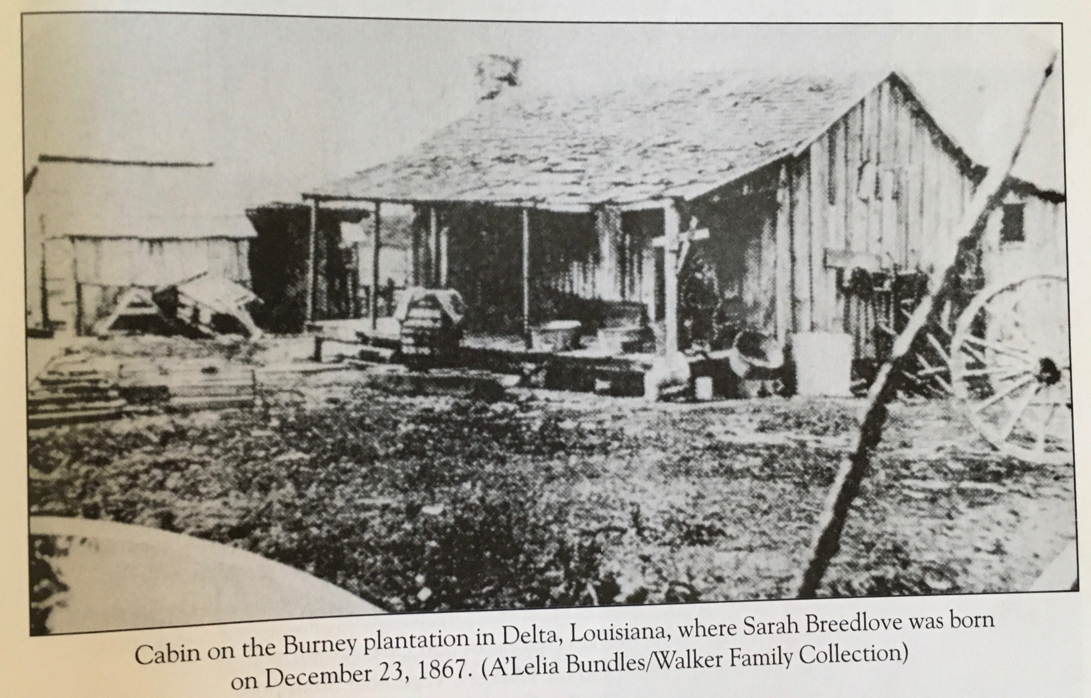 MADAM CJ WALKER birthplace